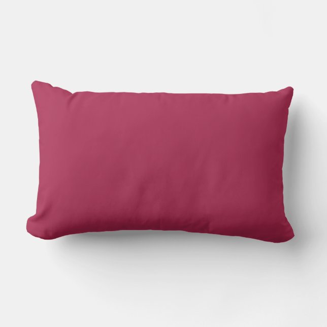 Coussin Rectangle Amaranth Violet (couleur unie)  (Recto)