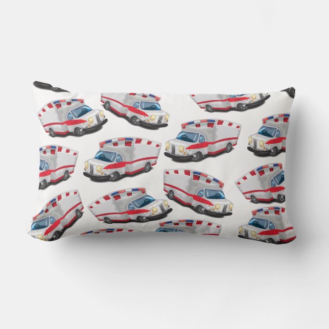 Coussin Rectangle Ambulance (Recto)