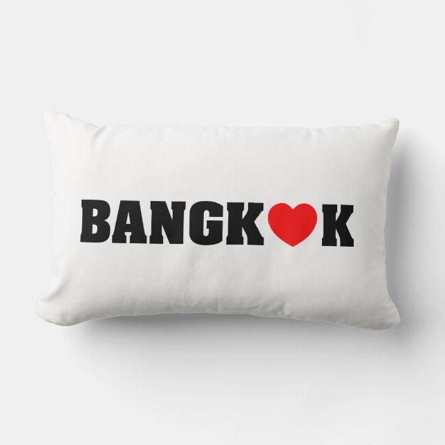 COUSSIN RECTANGLE AMOUR DE BANGKOK (Recto)