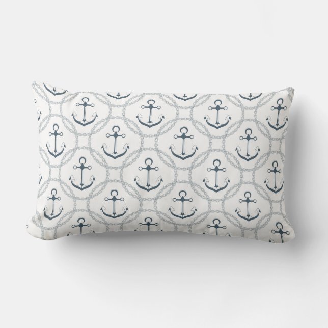 Coussin Rectangle Ancre de l'oreiller (Recto)