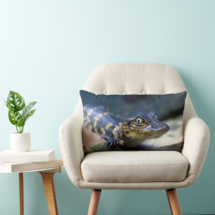 Coussin Rectangle Animaux de bébés cutest Jeune alligator