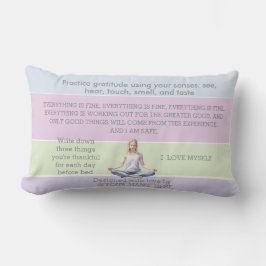 Coussin Rectangle ANTISTRESS CALM CHAKRA VISUALIZATION relax