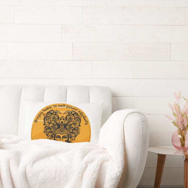 Coussin Rectangle Apporter l'humour à chaque patient individuellemen (Canapé)