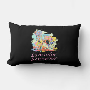 Coussin Rectangle Aquarelle Labrador Retriever
