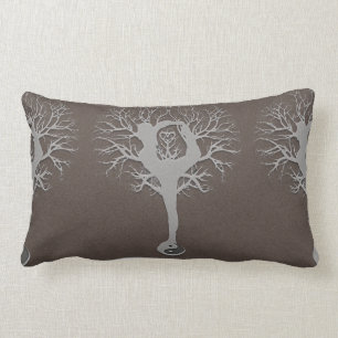 Coussin Rectangle Arbre de yoga de la vie