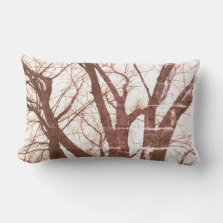 Coussin Rectangle Arbre d'hiver