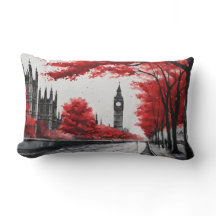 Arbres rouges et Big Ben