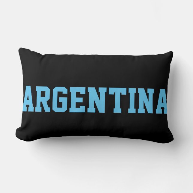 Coussin Rectangle argentine (Recto)
