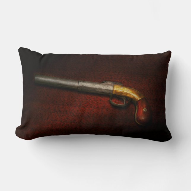 Coussin Rectangle Arme à feu - Le flingue (Recto)