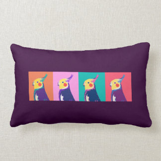 Coussin Rectangle Art de bruit de Cockatiel