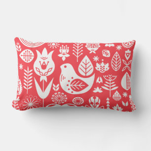 Coussin Rectangle Art Motif nordique scandinave