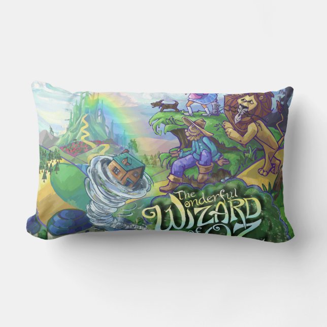 Coussin Rectangle Assistant d'Oz (Recto)