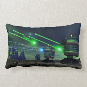 Coussin Rectangle Attaque robotique