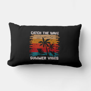 Coussin Rectangle Attraper Les Vibes D'Été De La Vague