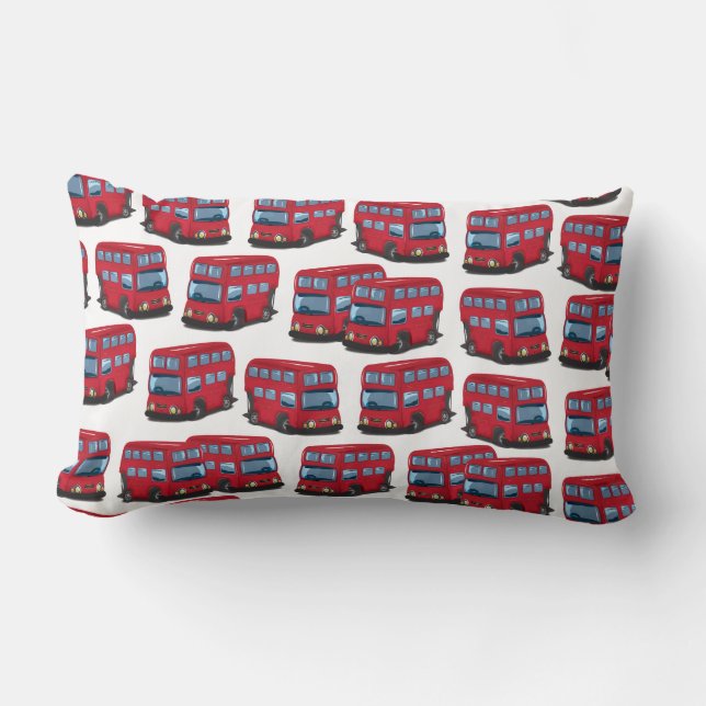 Coussin Rectangle Autobus de Londres (Recto)