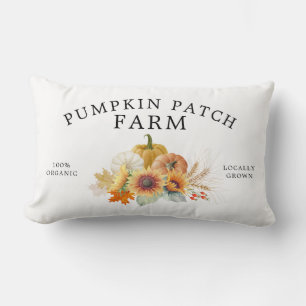 Coussin Rectangle Automne Citrouille Patch Farm Ferme
