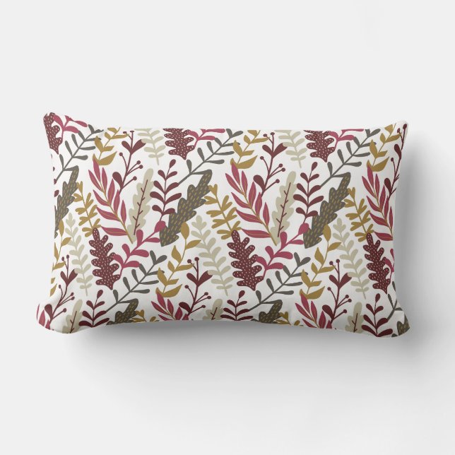 Coussin Rectangle Automne Feuilles d'automne Jeu d'oreiller (Recto)