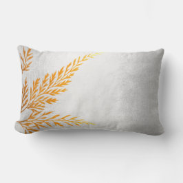 Coussin Rectangle Automne Laisser Golden Felice Felice Silver