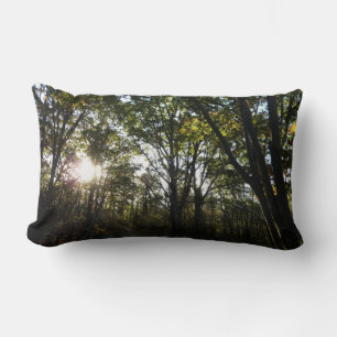 Coussin Rectangle Automne Matin au Parc national de Shenandoah