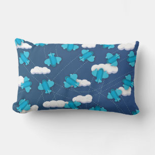 Coussin Rectangle avions