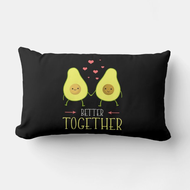 Coussin Rectangle Avocado Mieux Ensemble (Recto)