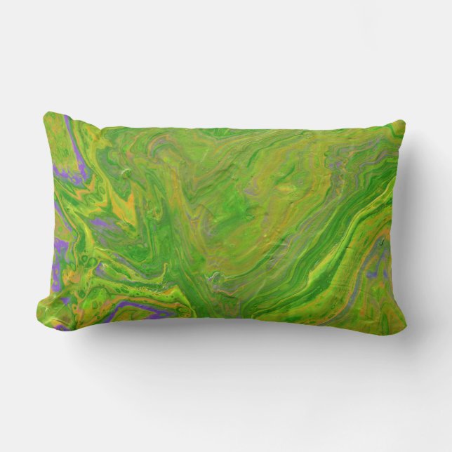 Coussin Rectangle Babs 2 Vert Clair  (Recto)
