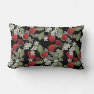 Coussin Rectangle Baies rouges