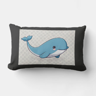 Coussin Rectangle Baleine mignonne