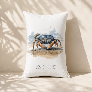 Coussin Rectangle Banc de bord de mer Crab Shack