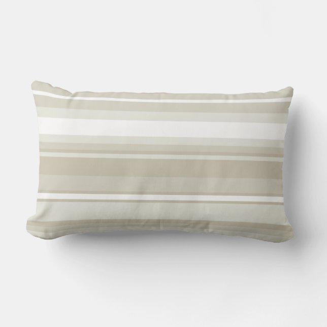 Coussin Rectangle Bandes de grès (Recto)