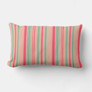 Coussin Rectangle Bandes de jardin 02 (bandes verticales)