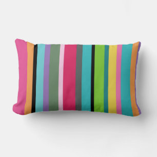 Coussin Rectangle Bandes d'été