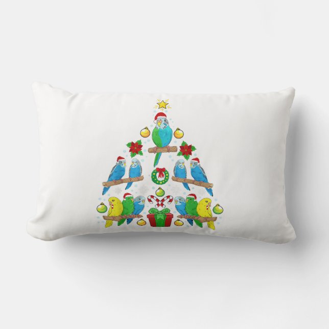 Coussin Rectangle Baseball de Noël avec Santa Hat Joyeux Noël (Recto)