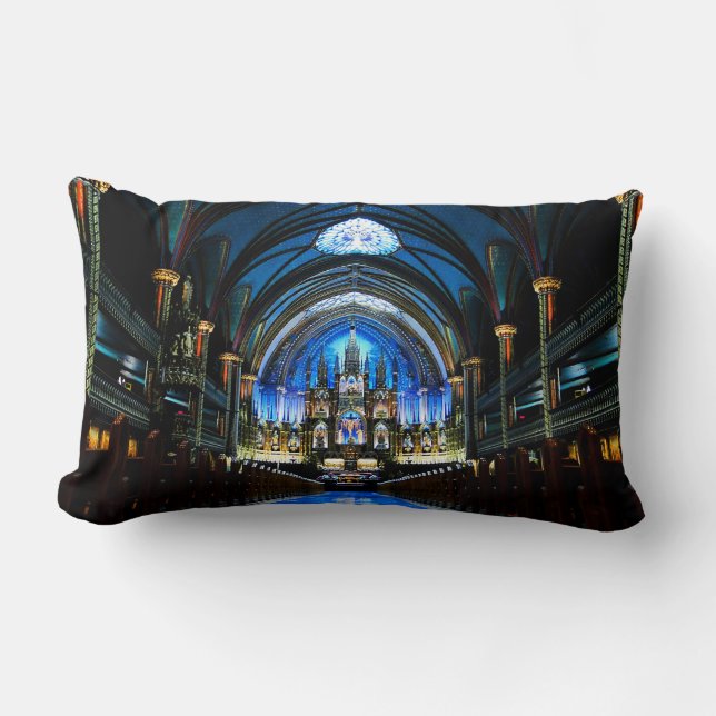 Coussin Rectangle Basilique de Notre Dame (Recto)
