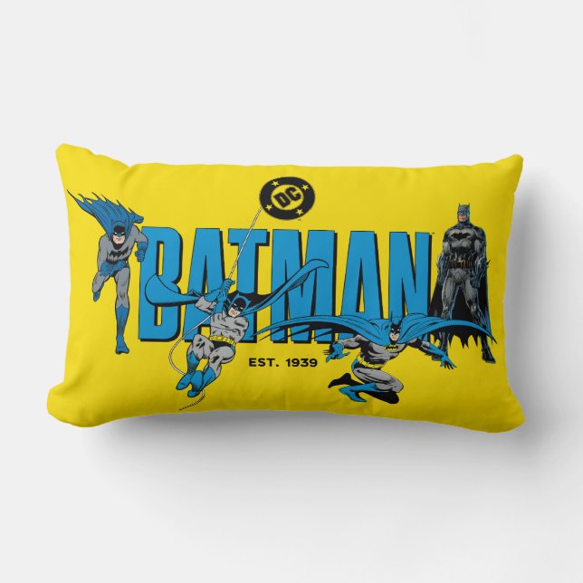 Coussin Rectangle Batman Legends Forever Graphic (Recto)