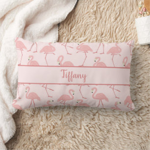 Coussin Rectangle Beaux Flamants Roses Tropicaux
