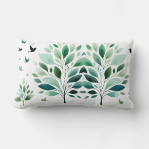 Coussin Rectangle Bécasseau verdoyant