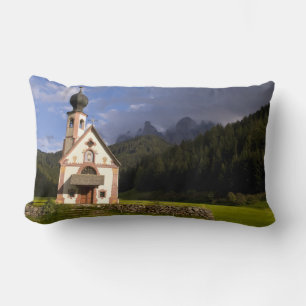 Coussin Rectangle Belle église isolée et solitaire appelée Rainui