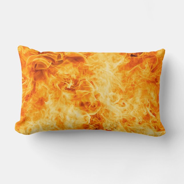 Coussin Rectangle Belle tempête de feu Jeu d'oreiller (Recto)
