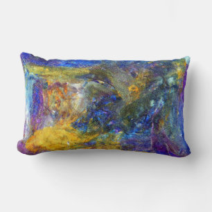 Coussin Rectangle Bête bleue en cours