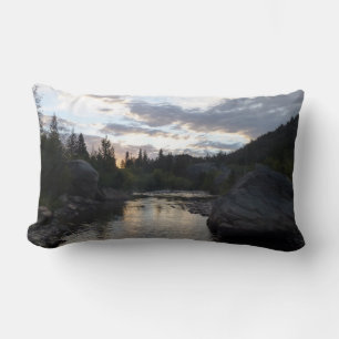 Coussin Rectangle Big Thompson River à Sunrise