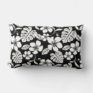 COUSSIN RECTANGLE BIKINI ROSE (NOIR/BLANC)