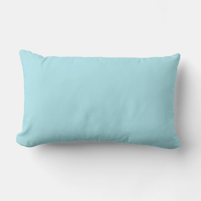 Coussin Rectangle Bleu Bleu Bleu (couleur solide) (Recto)