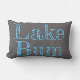 Coussin Rectangle Bleu clair LAKE BUM |