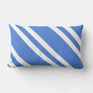 Coussin Rectangle Bleu et blanc