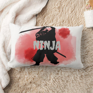 Coussin Rectangle blood moon ninja (customize)