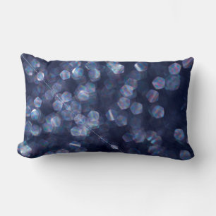 Coussin Rectangle Blue Sparkle