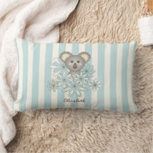 Blue Stripe Cute Baby Koala Ours Chambre pour enfa