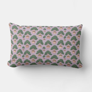 Coussin Rectangle "Blushing Bonsai & Chirpy Companions"