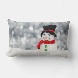 Coussin Rectangle Bonhommes de neige